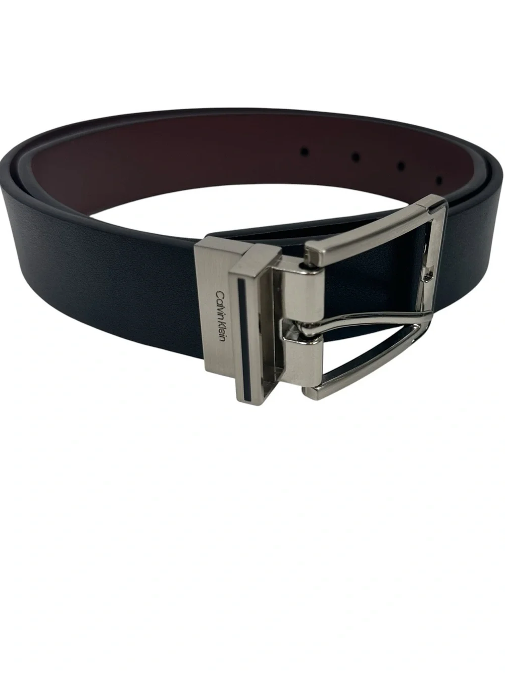 Reversable Calvin Klein Belt Black Brown Size 34-36 NWT